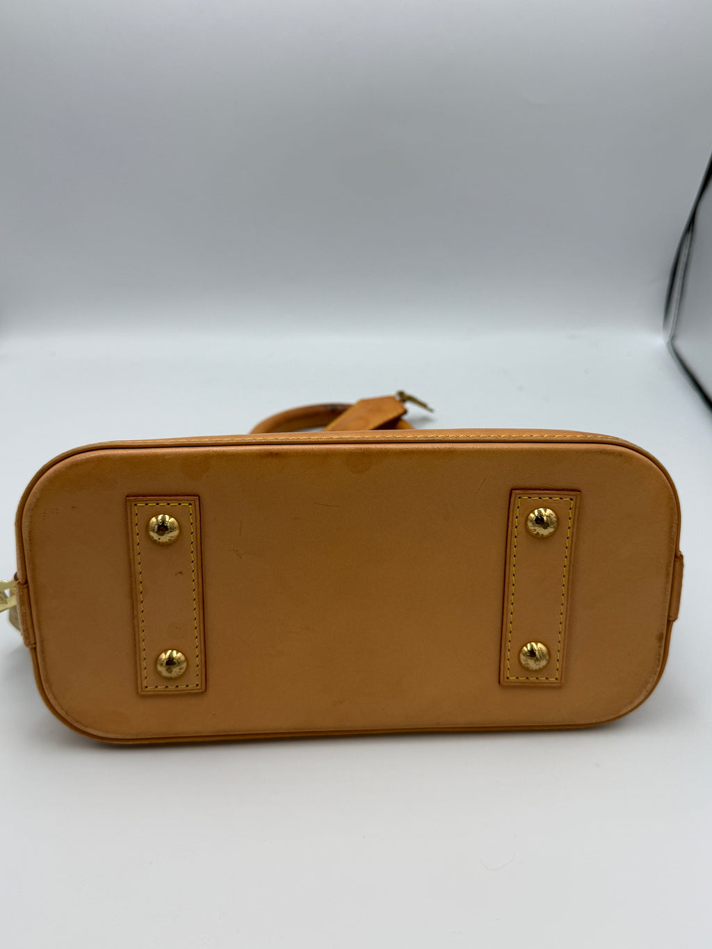 Louis Vuitton Alma BB Monogram Canvas Satchel Bag