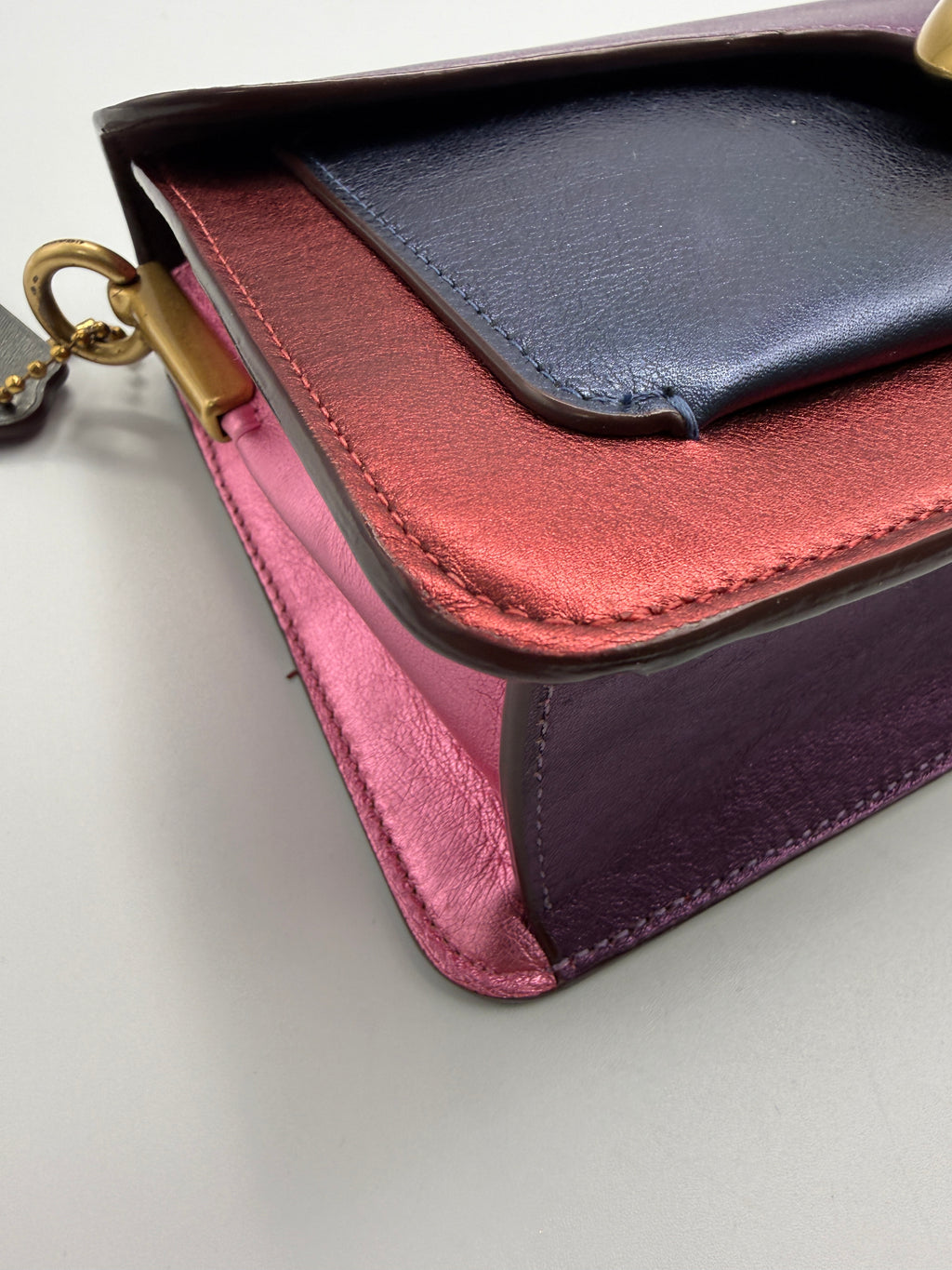 Coach Tabby Shoulder Bag 26 in Multi-Colored Leather