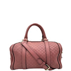 Gucci Micro Guccissima Joy Boston Bag Pink Calfskin Leather