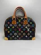 Louis Vuitton x Takashi Murakami Monogram Multicolore Trouville in Noir