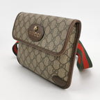 Gucci Neo Vintage GG Supreme Belt Bag – Beige/Ebony Canvas – Pre-owned Authentic Waist Bag