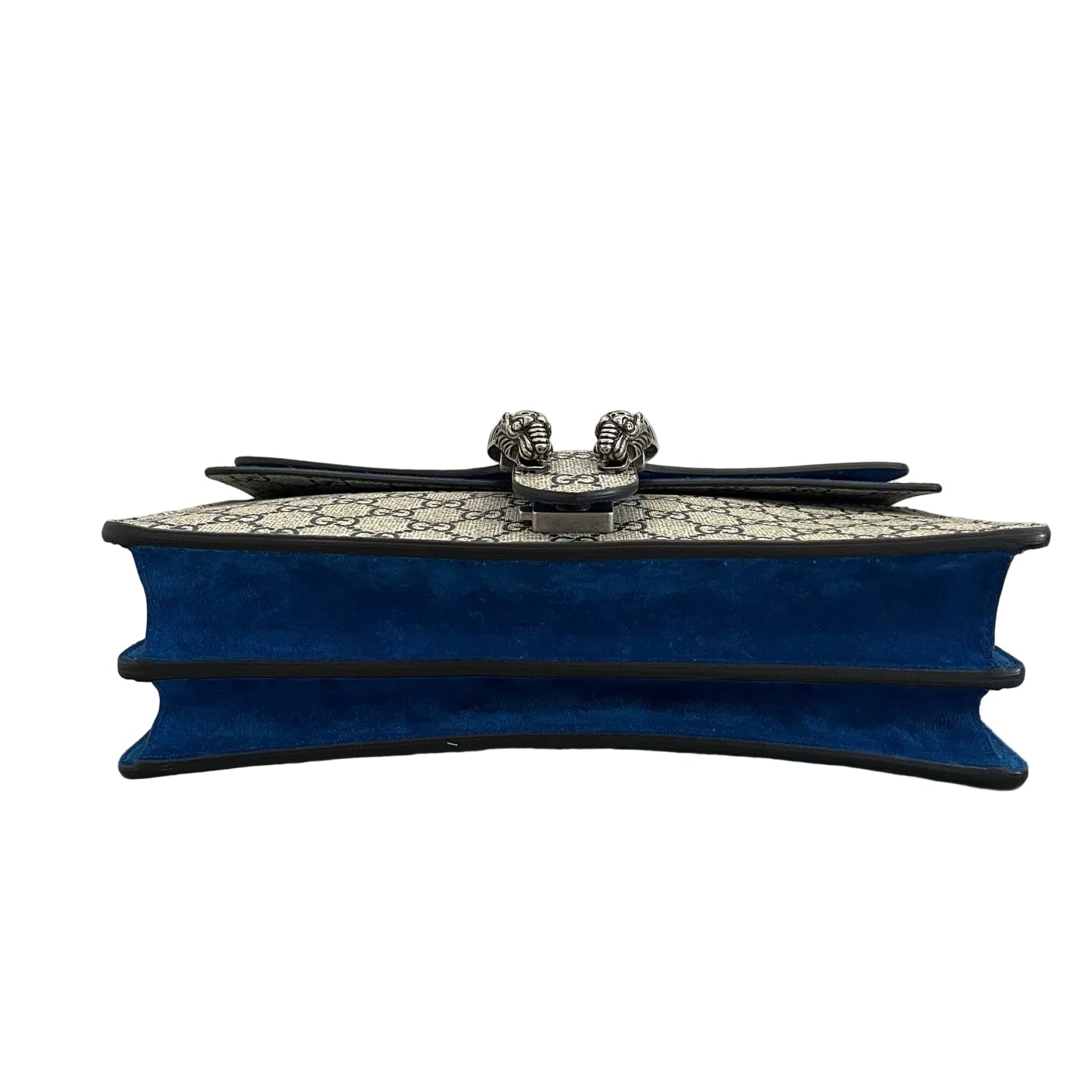 Gucci Dionysus GG Supreme Blooms Medium Shoulder Bag Blue