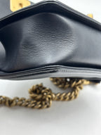 Chanel Black Small Leboy