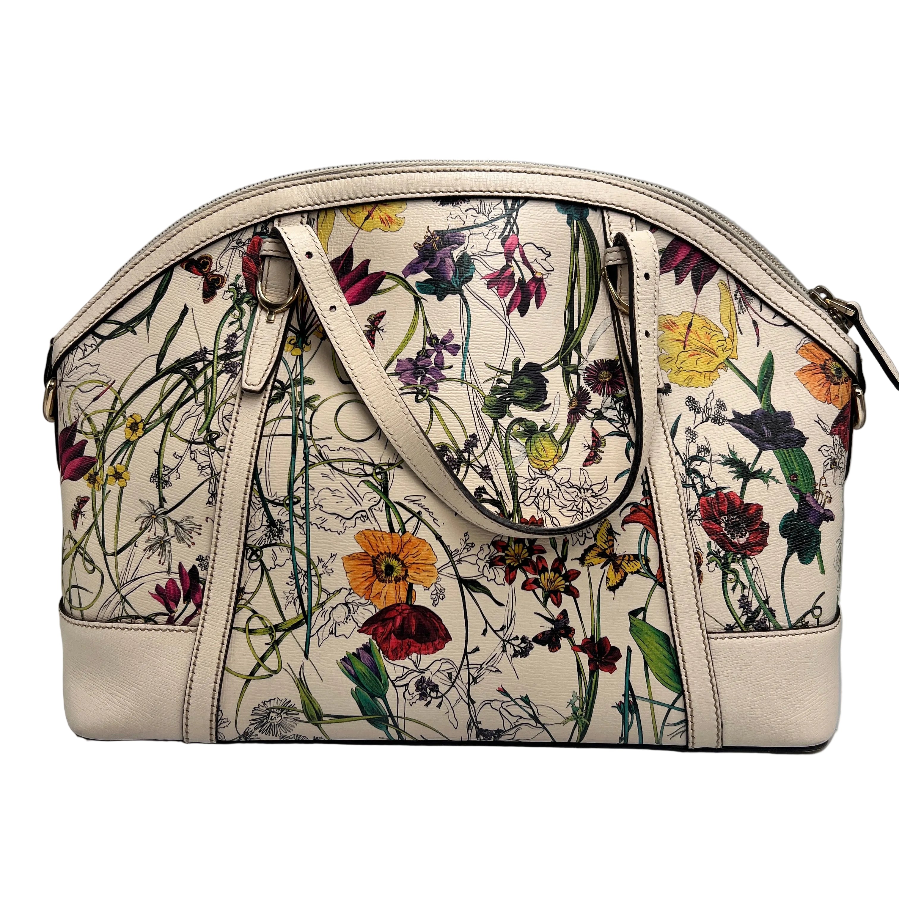 Gucci Flora Dome Tote Bag