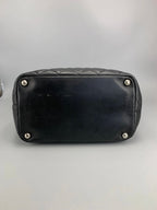 Chanel Cambon Ligne Large Tote – Black Quilted Calfskin with White CC