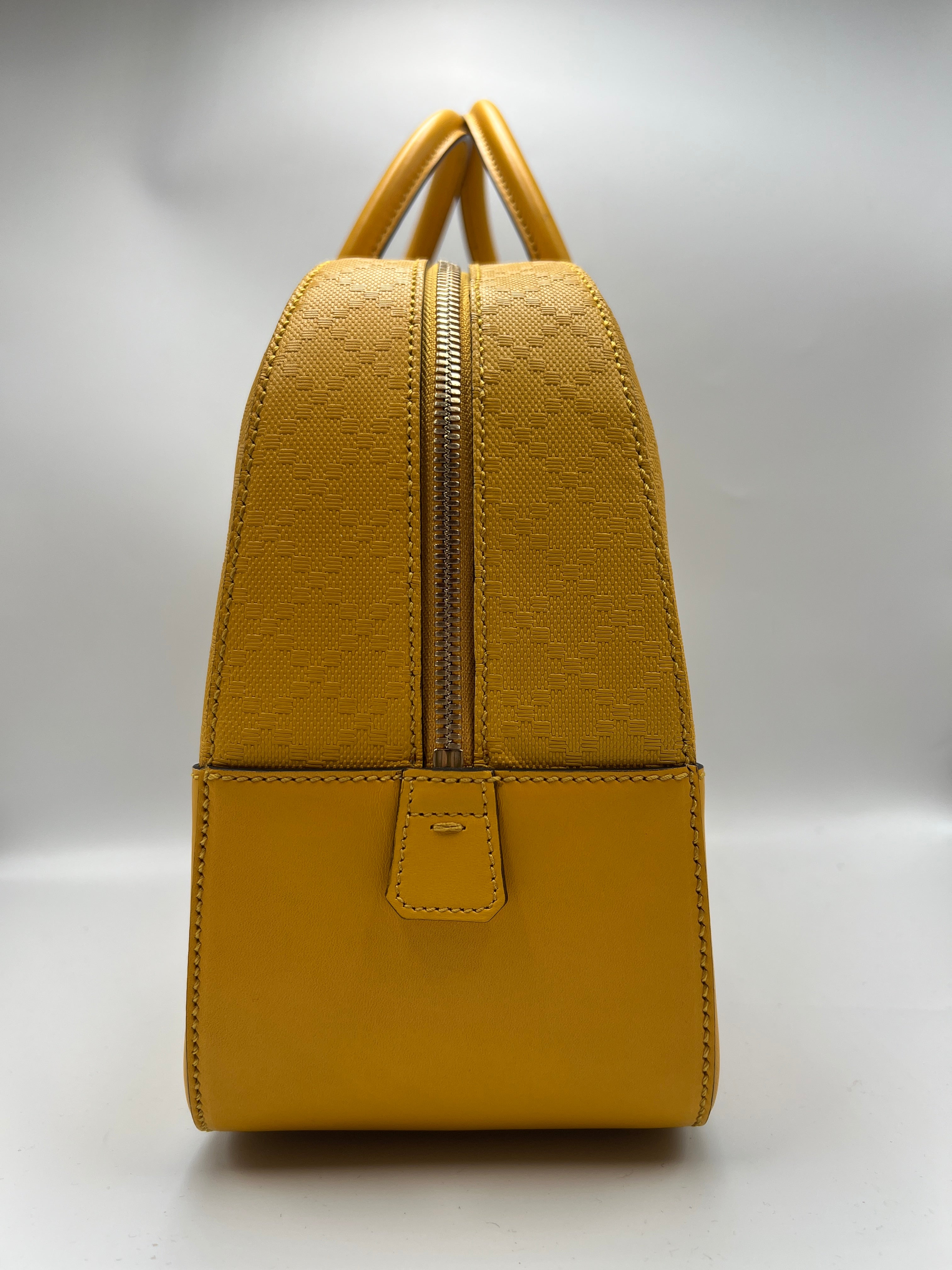 Gucci Diamante Top Handle with Yellow Leather