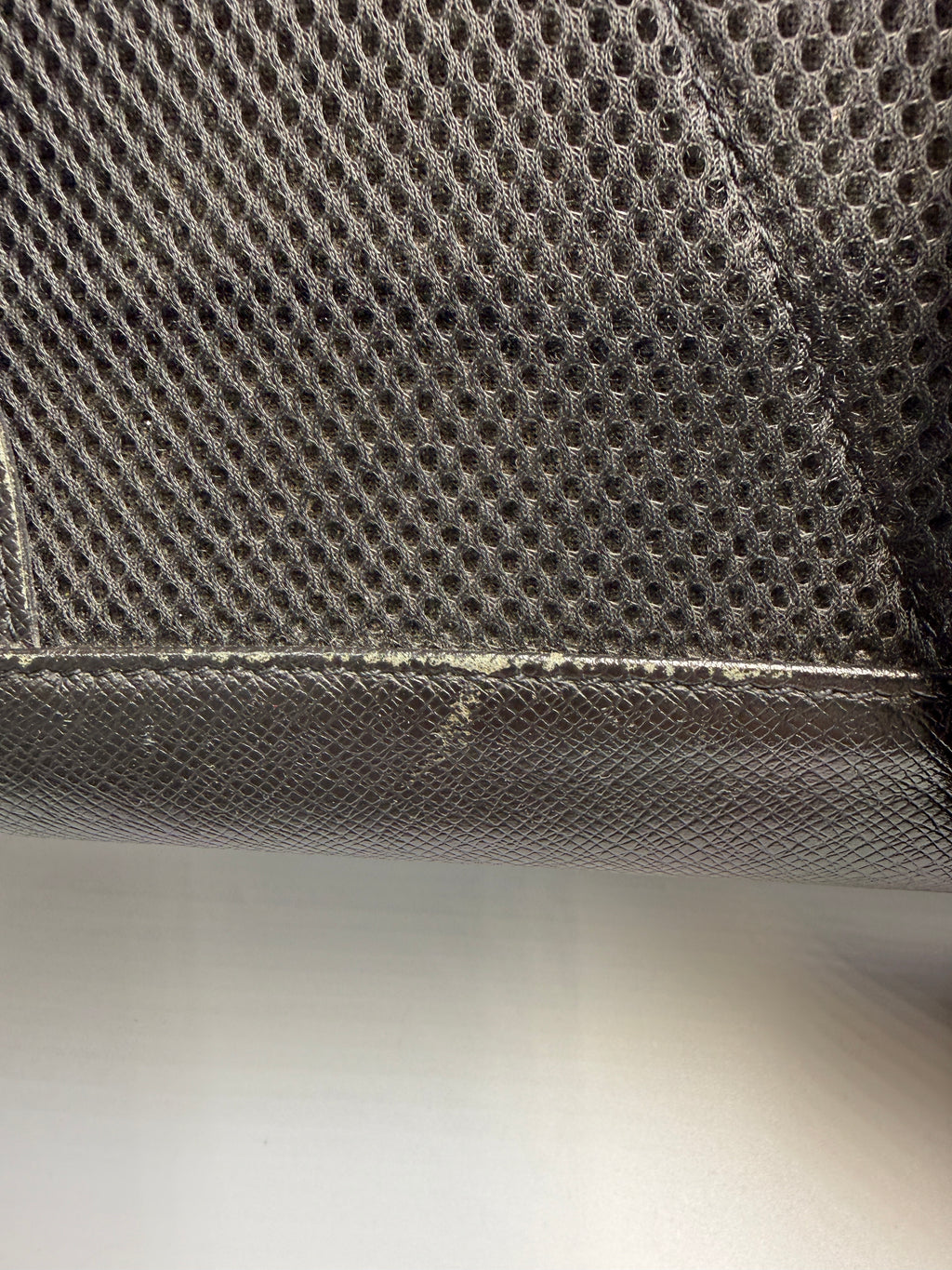 Louis Vuitton Anton Backpack in Ardoise / Noir Taiga Leather