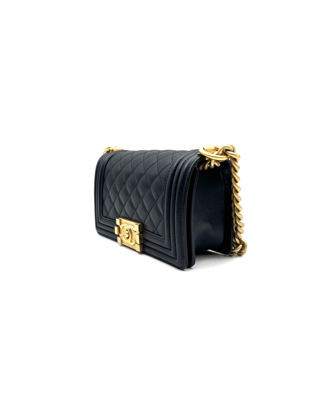 Chanel Black Small Leboy