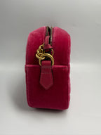 Gucci Velvet Matelass Small GG Marmont Camera Bag