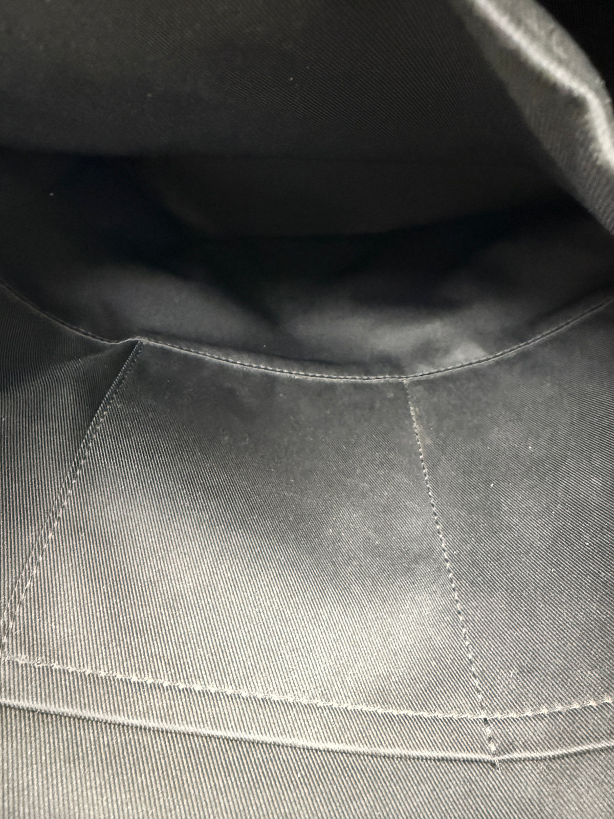 Louis Vuitton Anton Backpack in Ardoise / Noir Taiga Leather