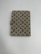 Louis Vuitton Vintage Agenda PM Cover in Denim