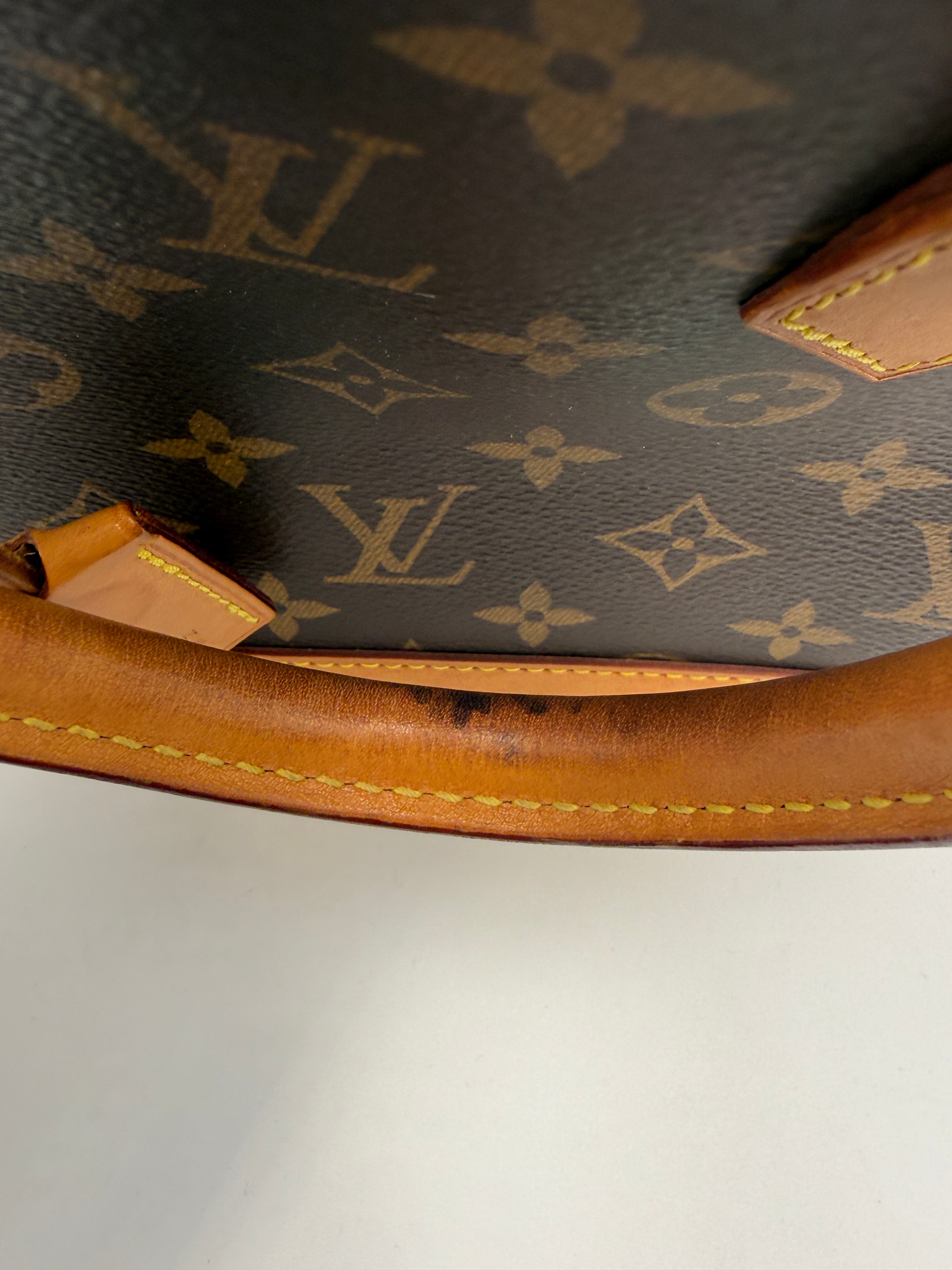 Louis Vuitton Alma BB Monogram Canvas Satchel Bag