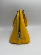 Louis Vuitton Alma BB Epi Leather Satchel Bag