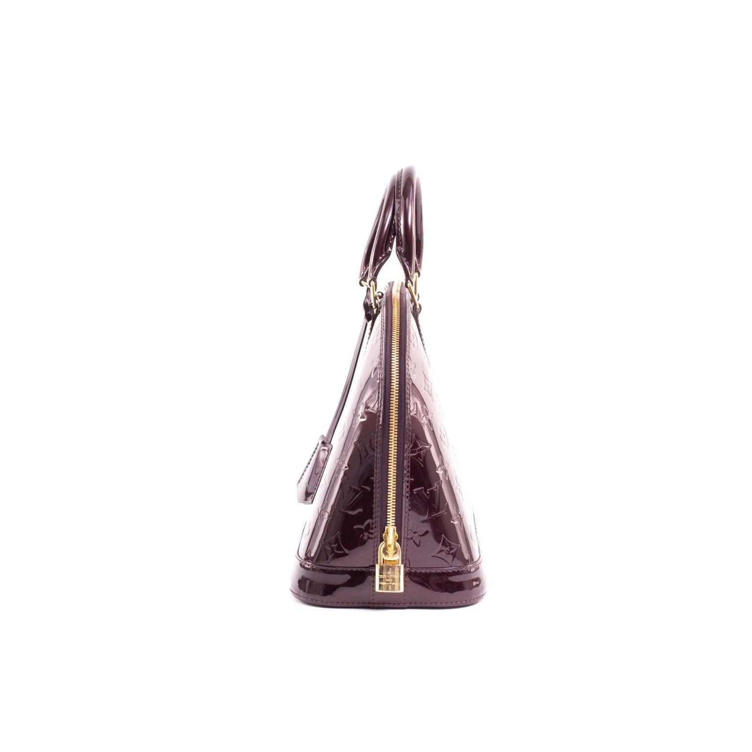 Louis Vuitton Monogram Vernis Alma PM Rouge Fauviste
