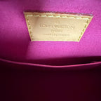 Louis Vuitton Alma BB Red Monogram (2014) Vernis Patent Leather Handbag