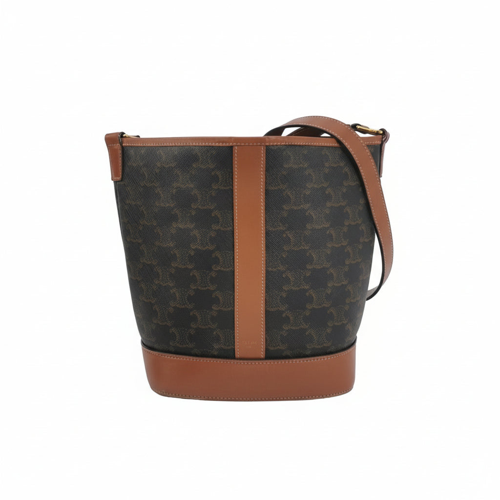Celine Triomphe Bucket Bag