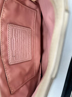 Coach Vintage Madison Small Lizard-Embossed Stripe Leather Bag