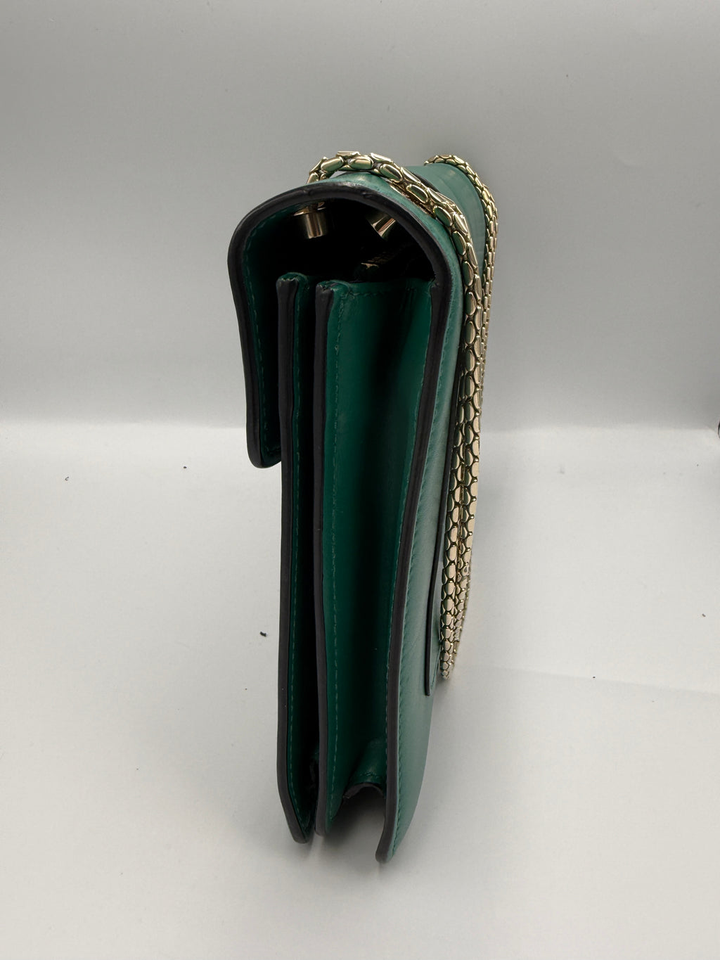 Bvlgari Serpenti Forever Crossbody Bag - Emerald Green Calf Leather