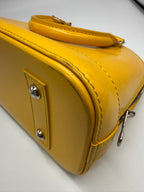 Louis Vuitton Alma BB Epi Leather Satchel Bag