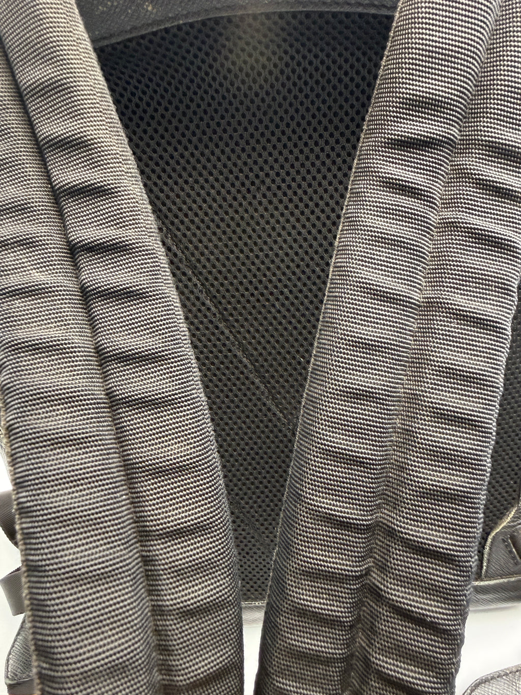 Louis Vuitton Anton Backpack in Ardoise / Noir Taiga Leather