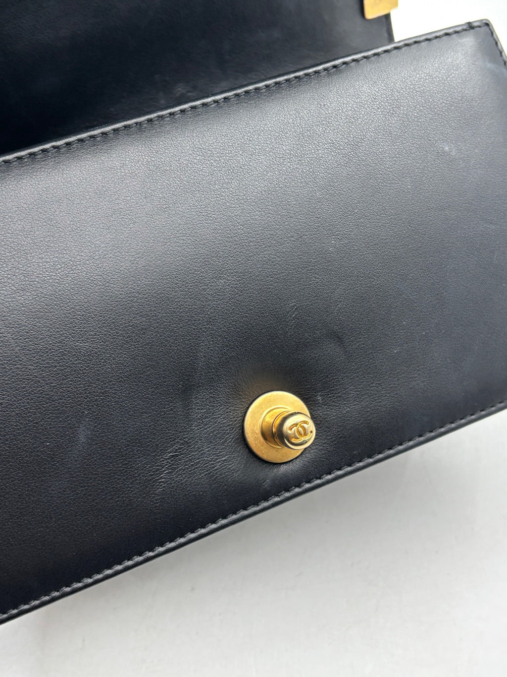 Chanel Black Small Leboy