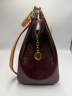 Louis Vuitton ( 2011 ) Brea MM Monogram Vernis Leather Bag – Cherry