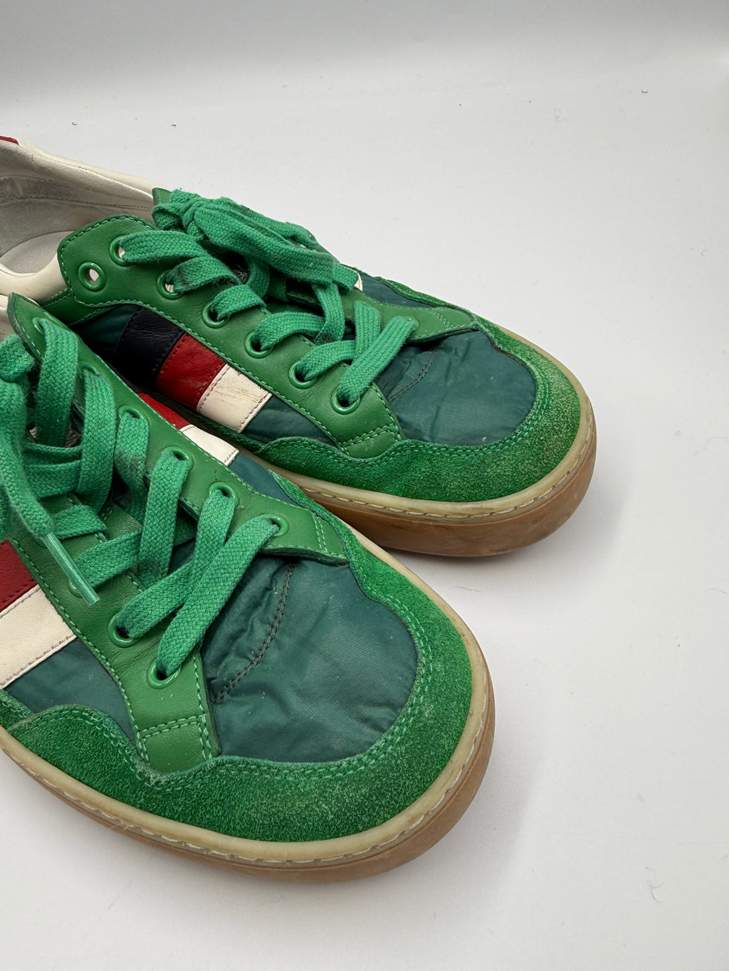 Gucci Green Sneakers Pre-owned