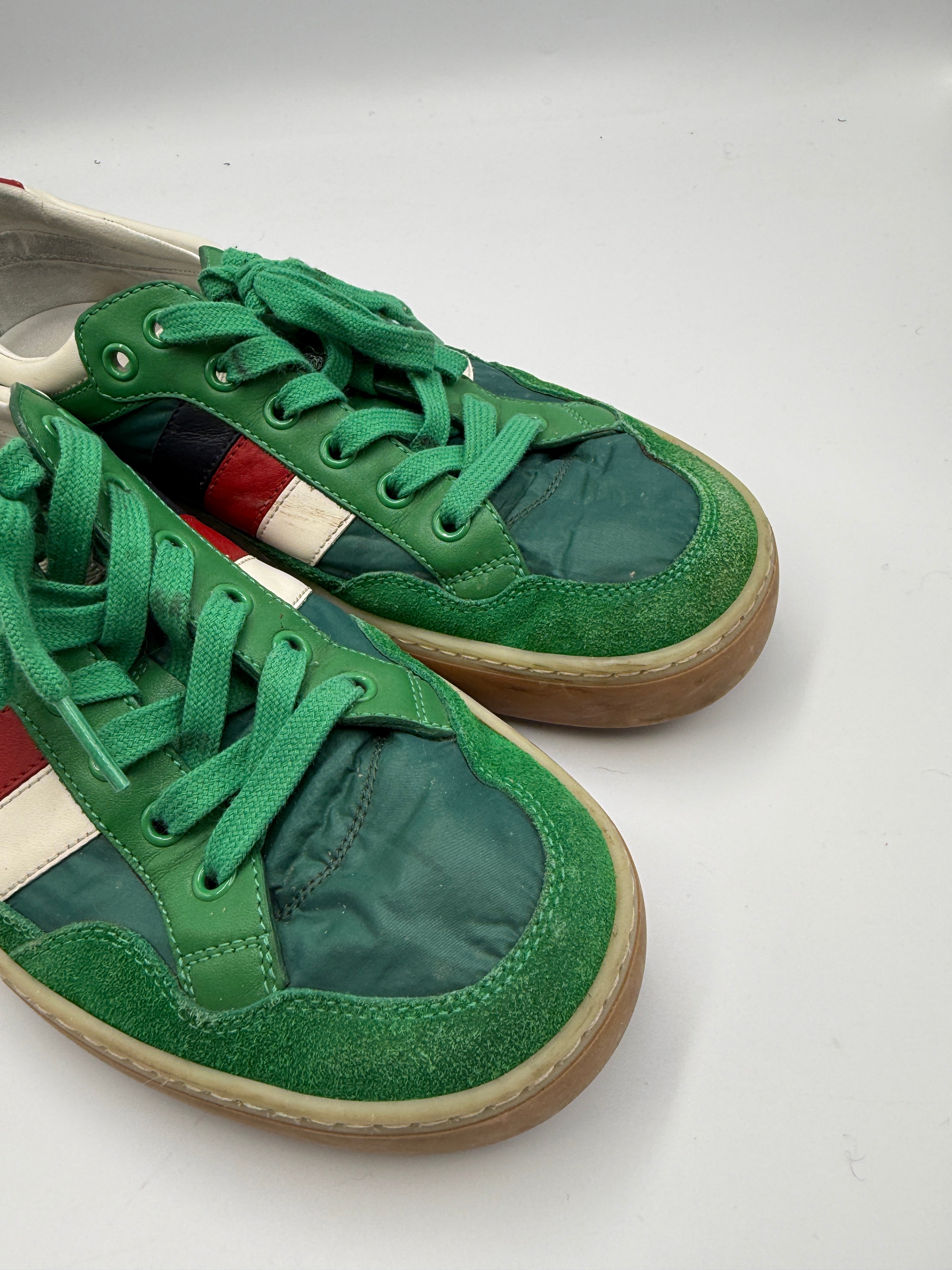 Gucci Green Sneakers Pre-owned
