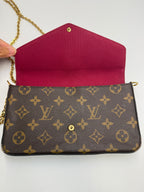 Louis Vuitton Félicie Pochette (SO1107) in Monogram Canvas - Preloved