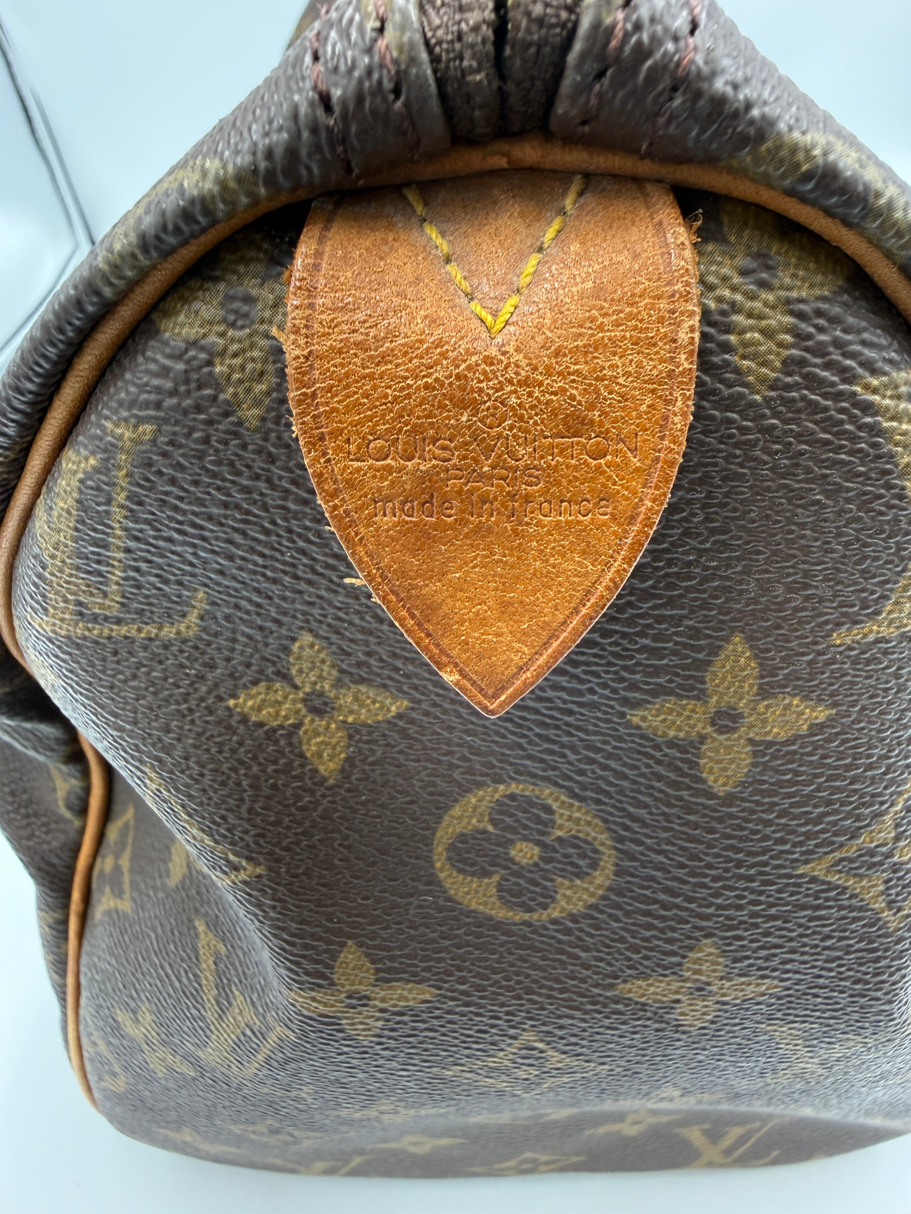 Louis Vuitton Speedy 30 Monogram Duffle Bag