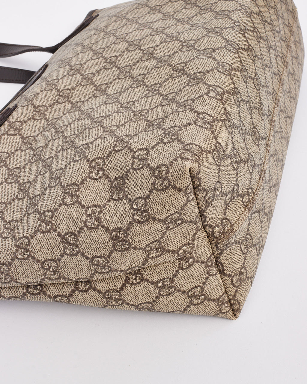 Gucci GG Plus Monogram Joy Tote Bag Brown
