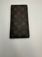 Louis Vuitton Vintage Porte-Cartes Credit/ Long Wallet in Monogram Canvas