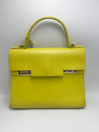 Delvaux Tempete Leather Handbag