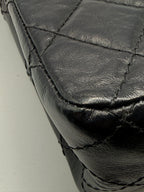 Pre-owned Chanel Black 2.55 Reissue Classic Flap Bag