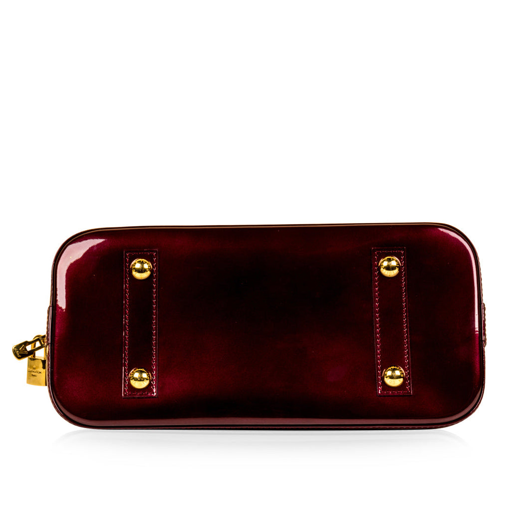 Louis Vuitton Monogram Vernis Alma PM Rouge Fauviste