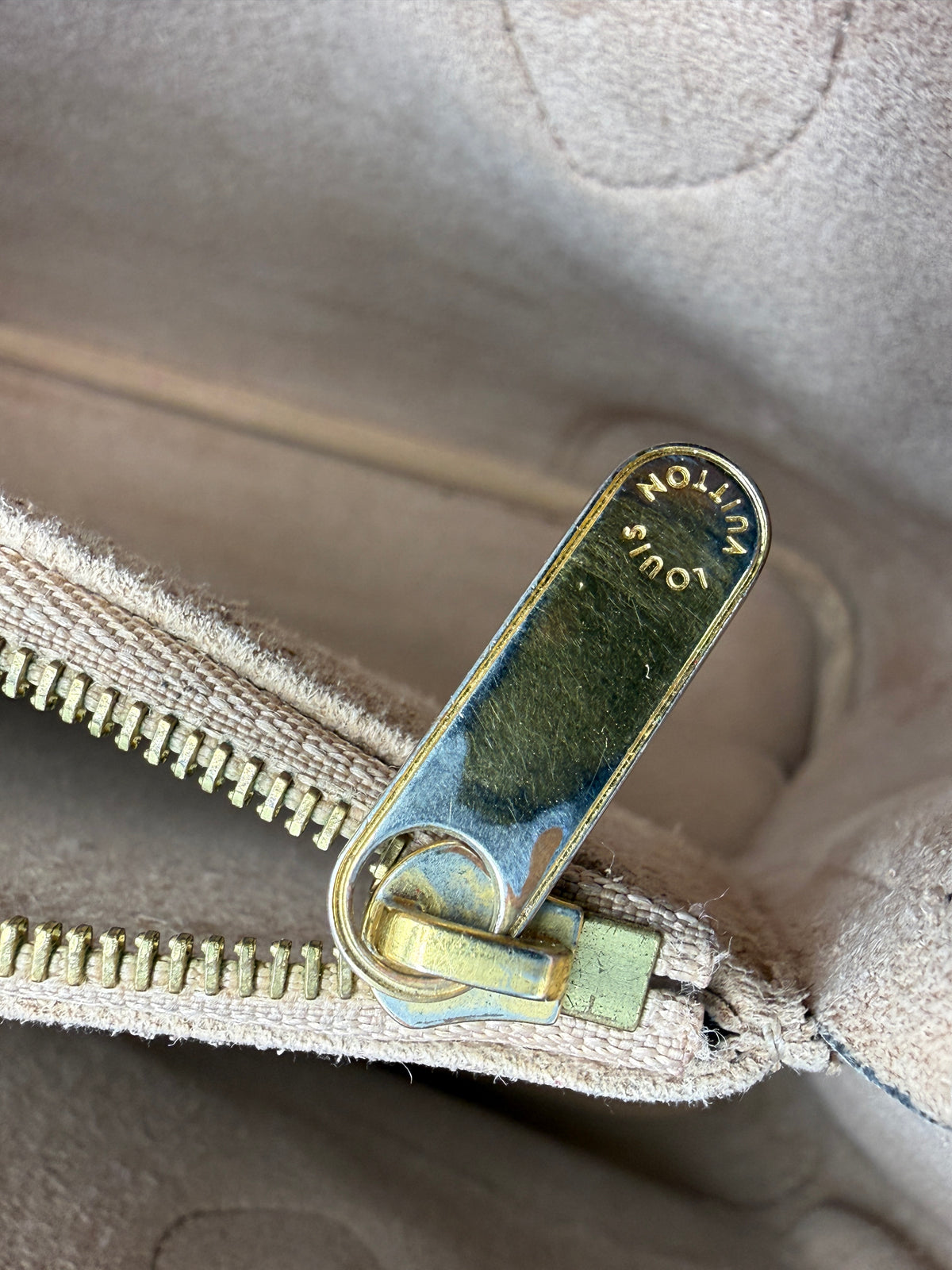 Louis Vuitton Flandrin Bag in Monogram Canvas and Red Calfskin