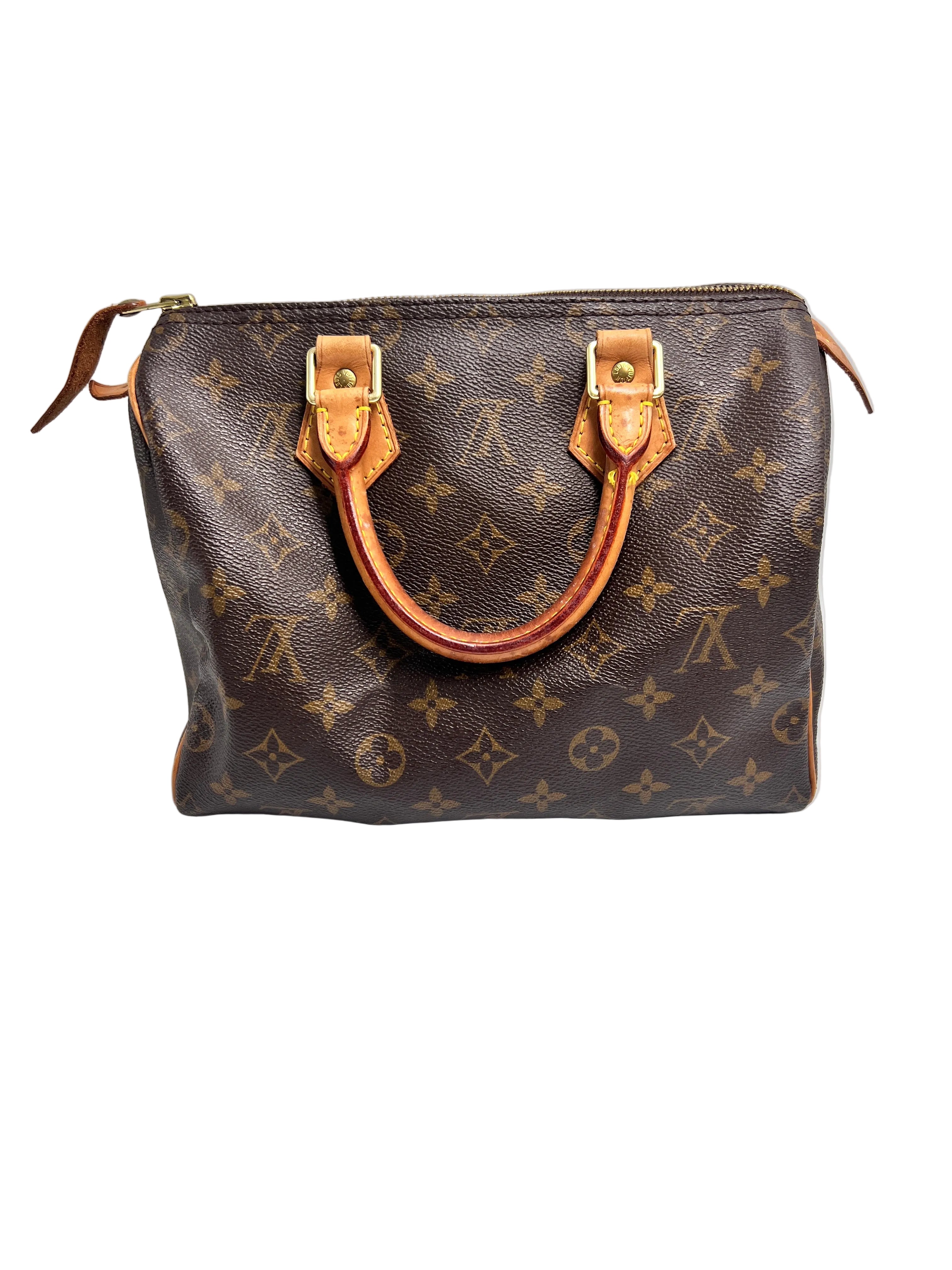 Louis Vuitton Speedy 25 (2000) Monogram Duffle Bag