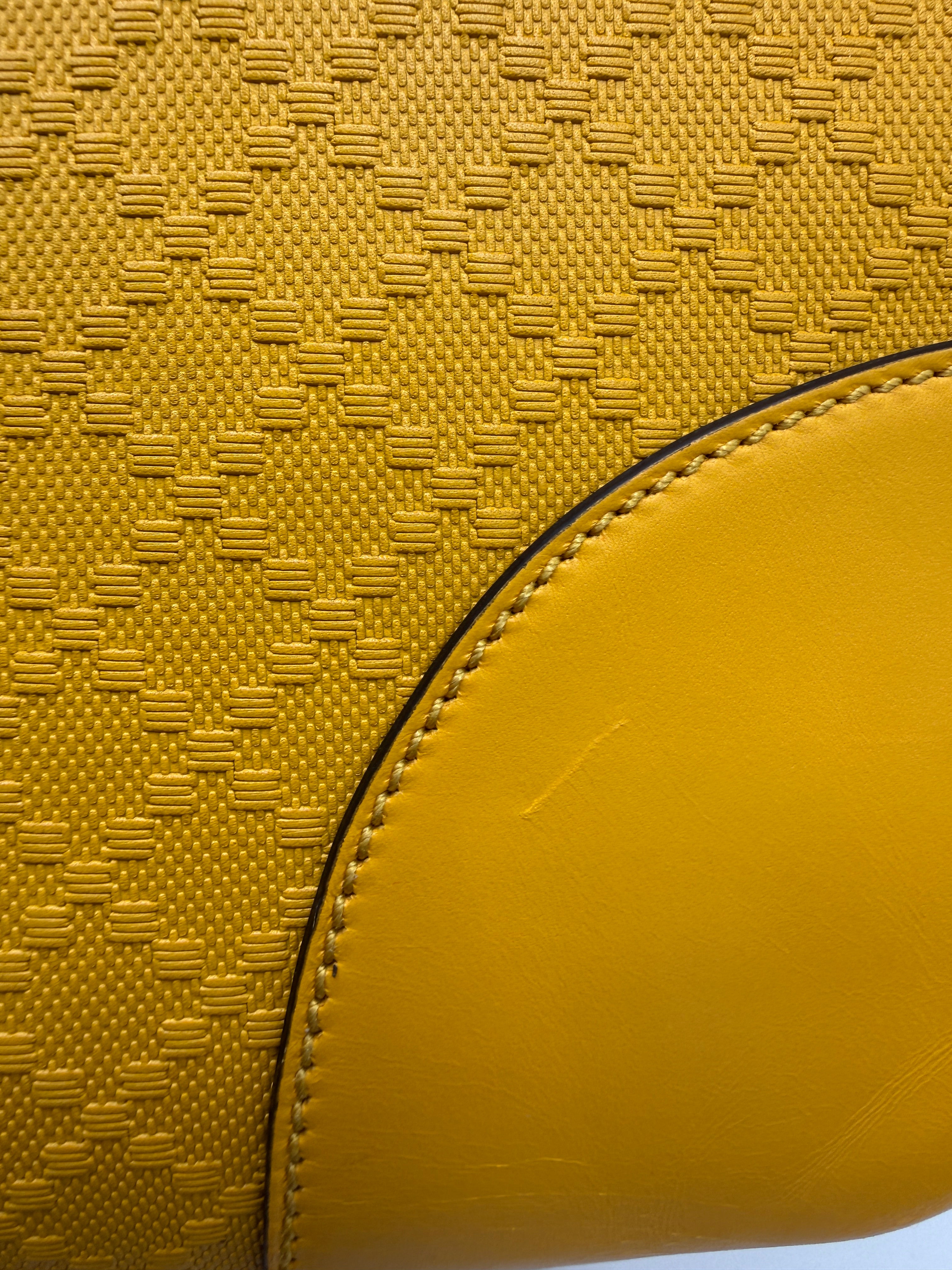 Gucci Diamante Top Handle with Yellow Leather