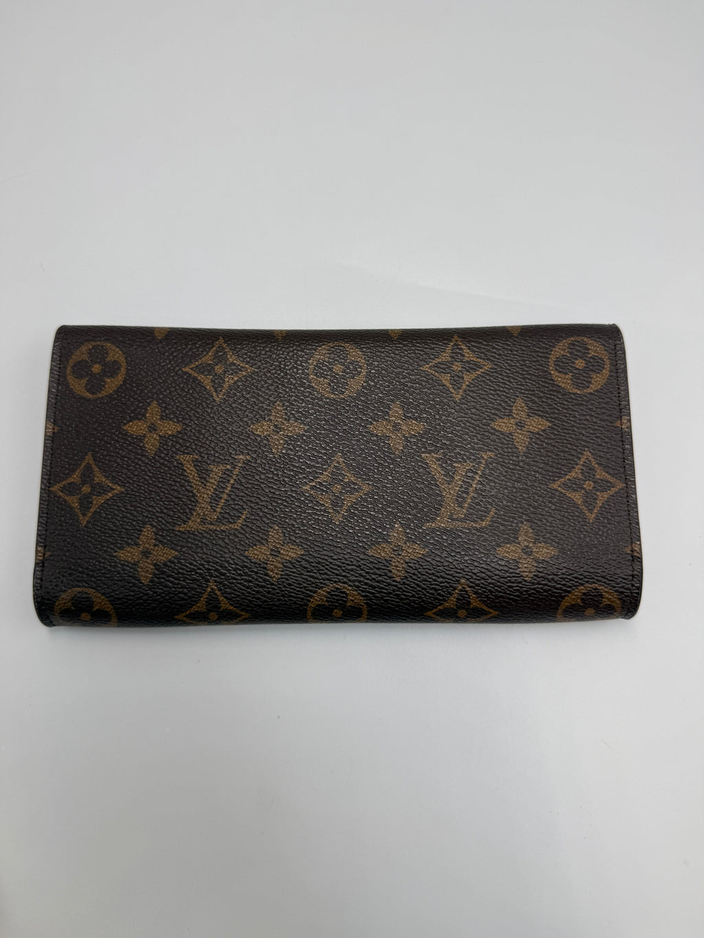 Pre-owned (orange) Louis Vuitton Rose Ballerine Monogram Zippy Wallet - Classic Long Wallet