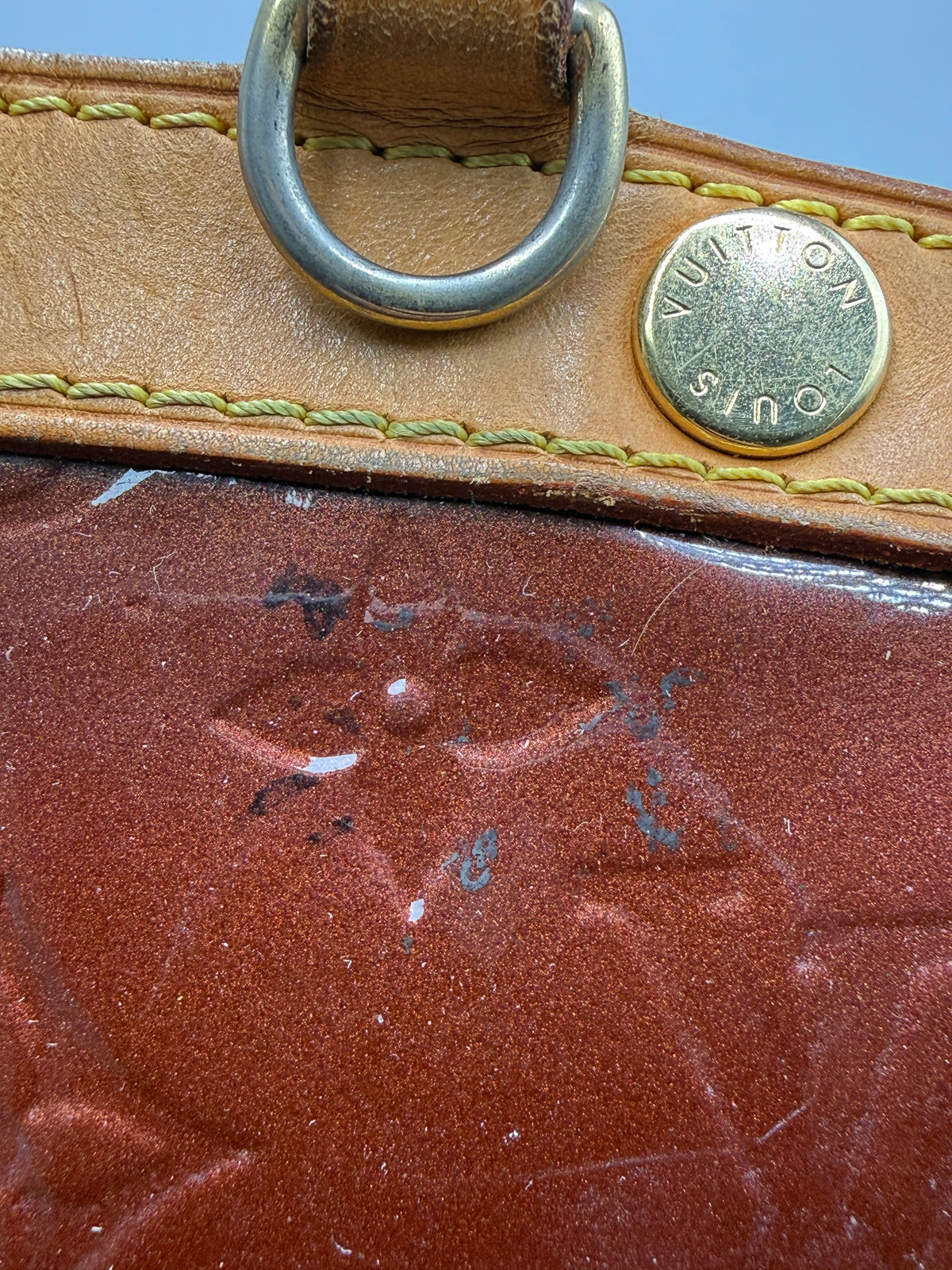 Louis Vuitton Brea MM Monogram Vernis Leather Bag – Amarante