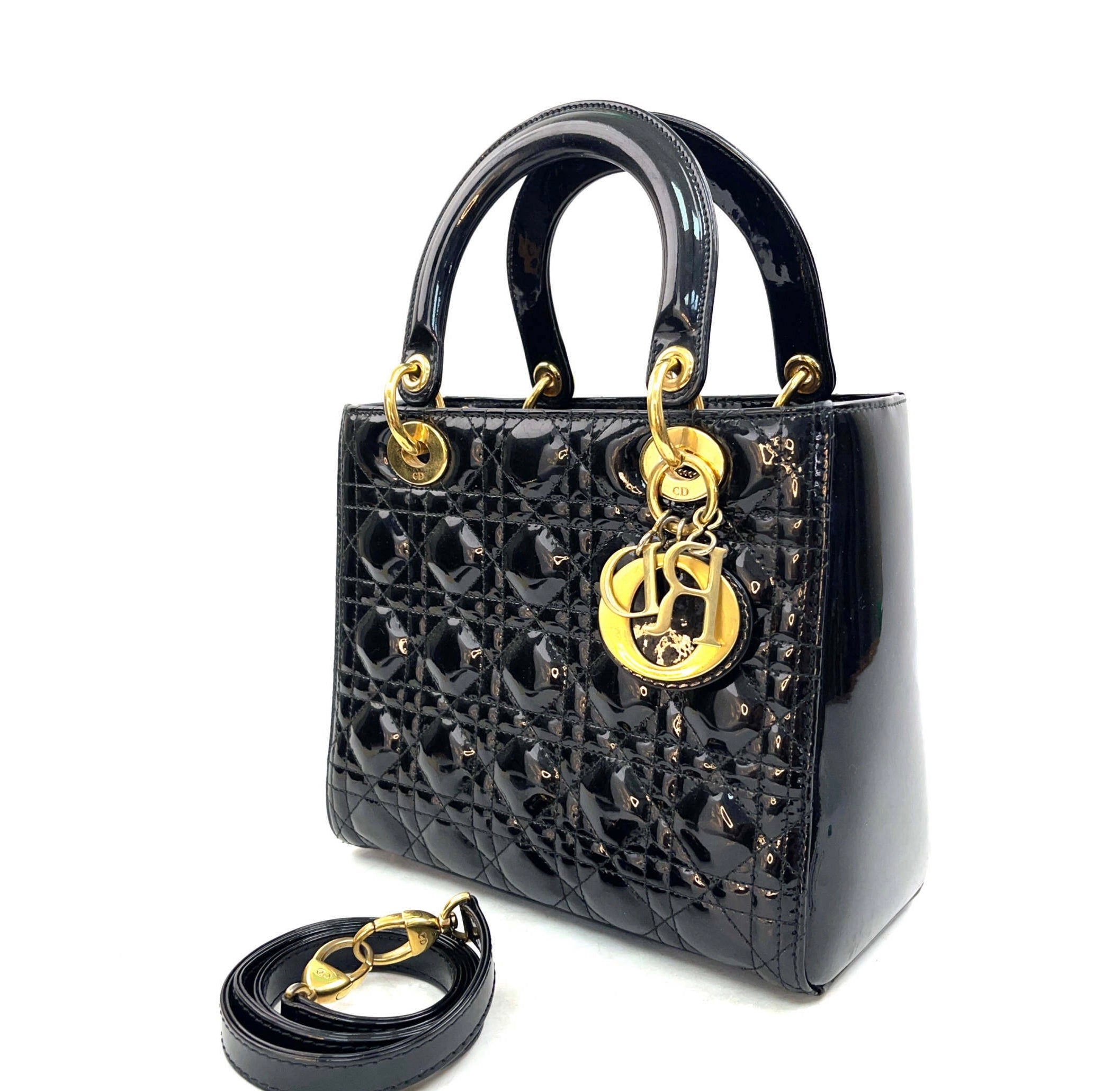 Black Lady Dior Medium