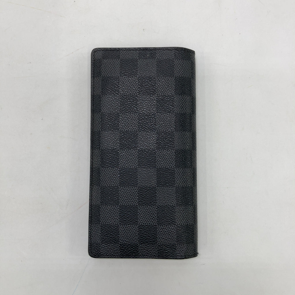Louis Vuitton Black Damier Mens Wallet sp4039