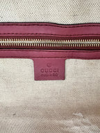 Gucci Micro Guccissima Joy Boston Bag Pink Calfskin Leather
