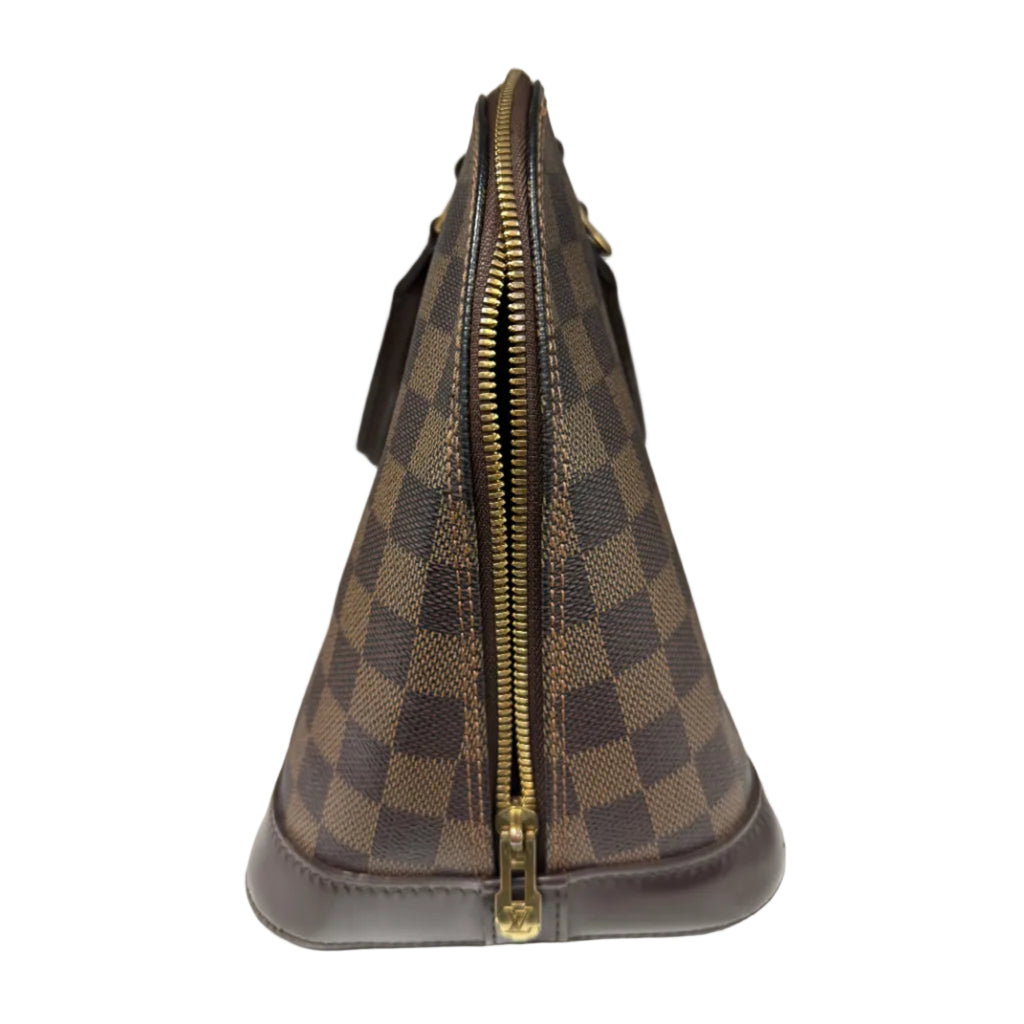 Louis Vuitton Alma PM in Damier Ébène Canvas