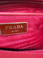 Prada Saffiano Lux Galleria Tote Bag - Red Leather (Pre-owned)