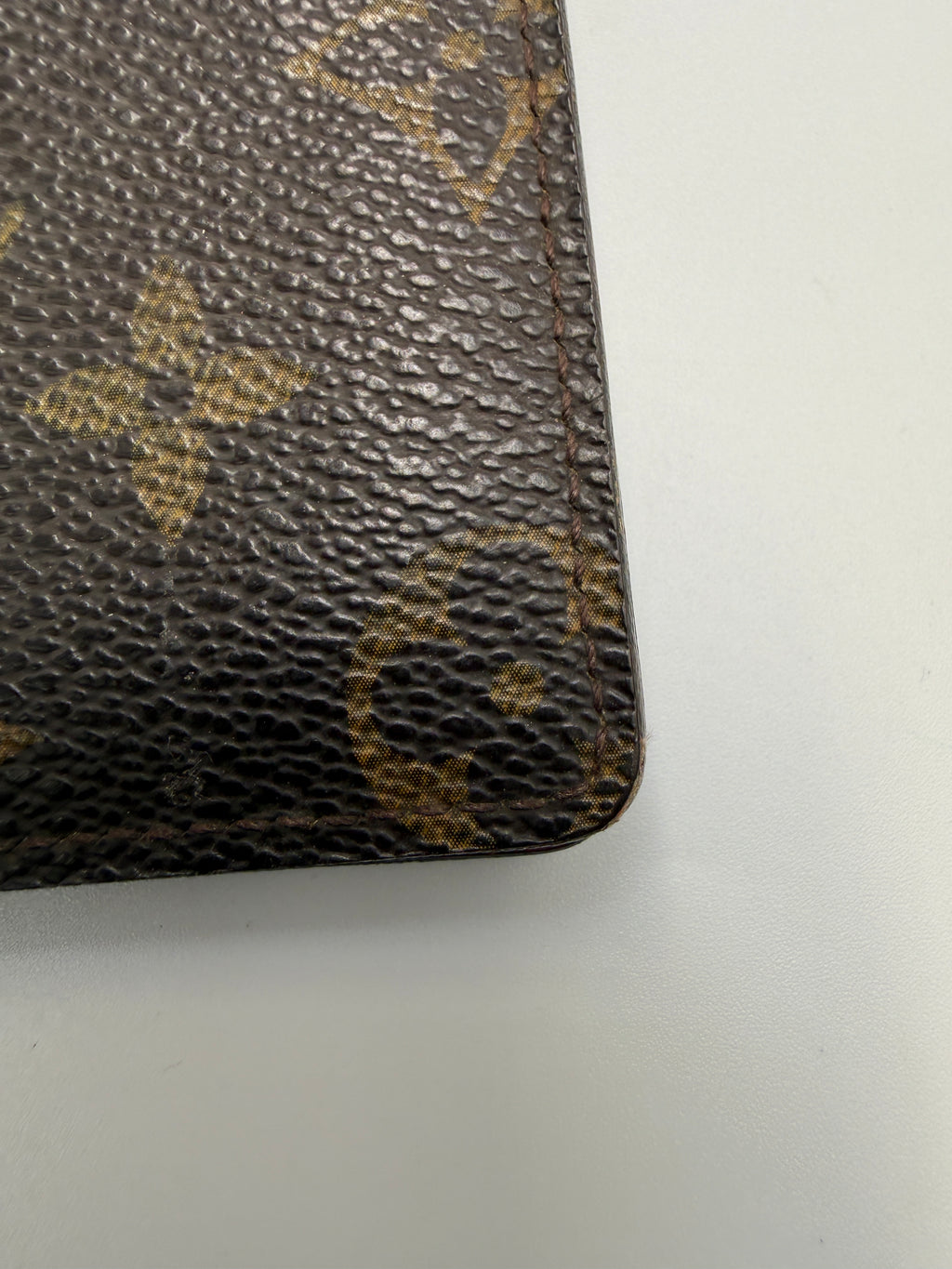 Louis Vuitton Vintage Porte-Cartes Credit/ Long Wallet in Monogram Canvas