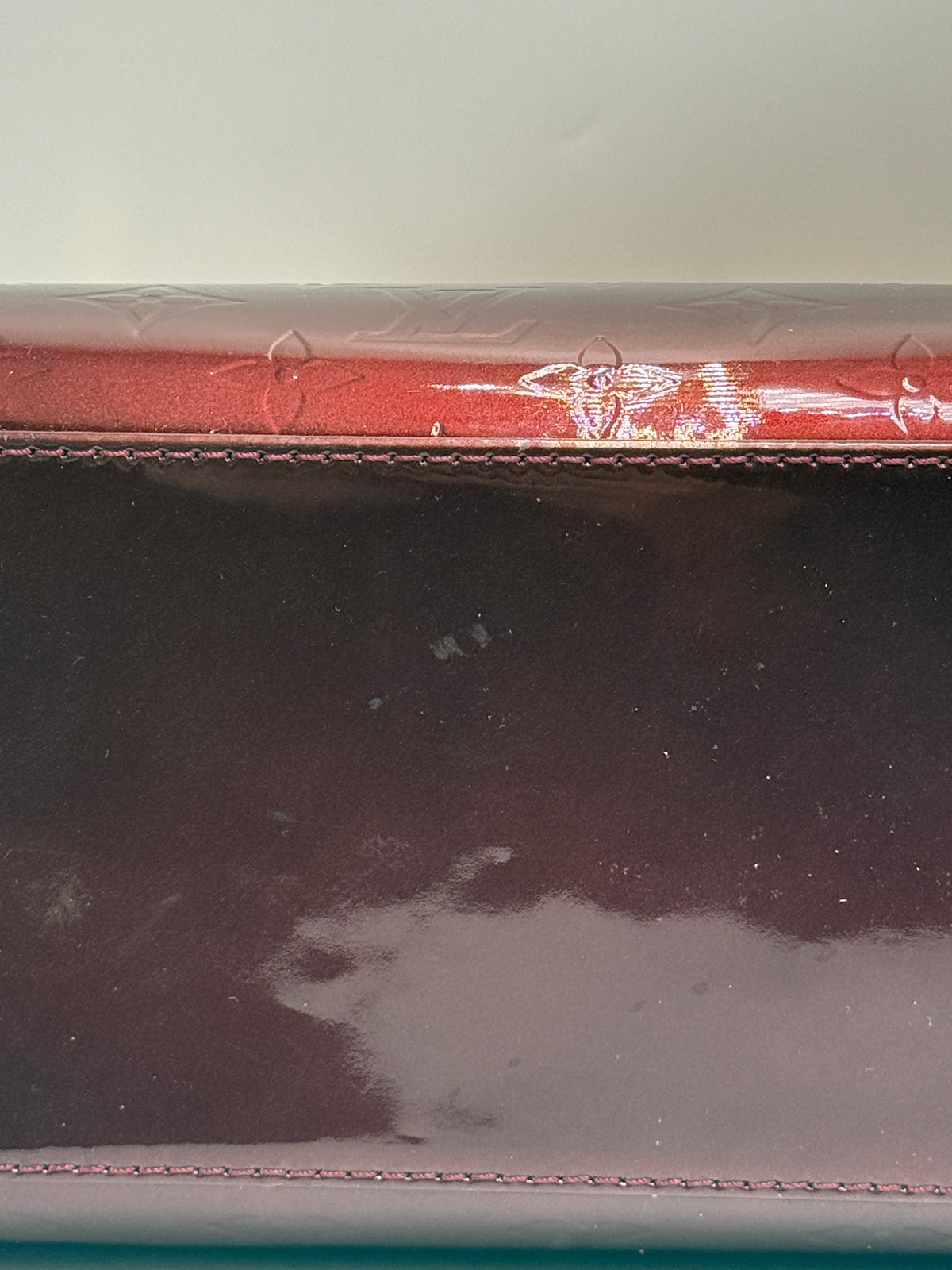 Louis Vuitton ( 2011 ) Brea MM Monogram Vernis Leather Bag – Cherry