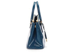 Prada Galleria Mini Bag in Blue Saffiano Lux Leather