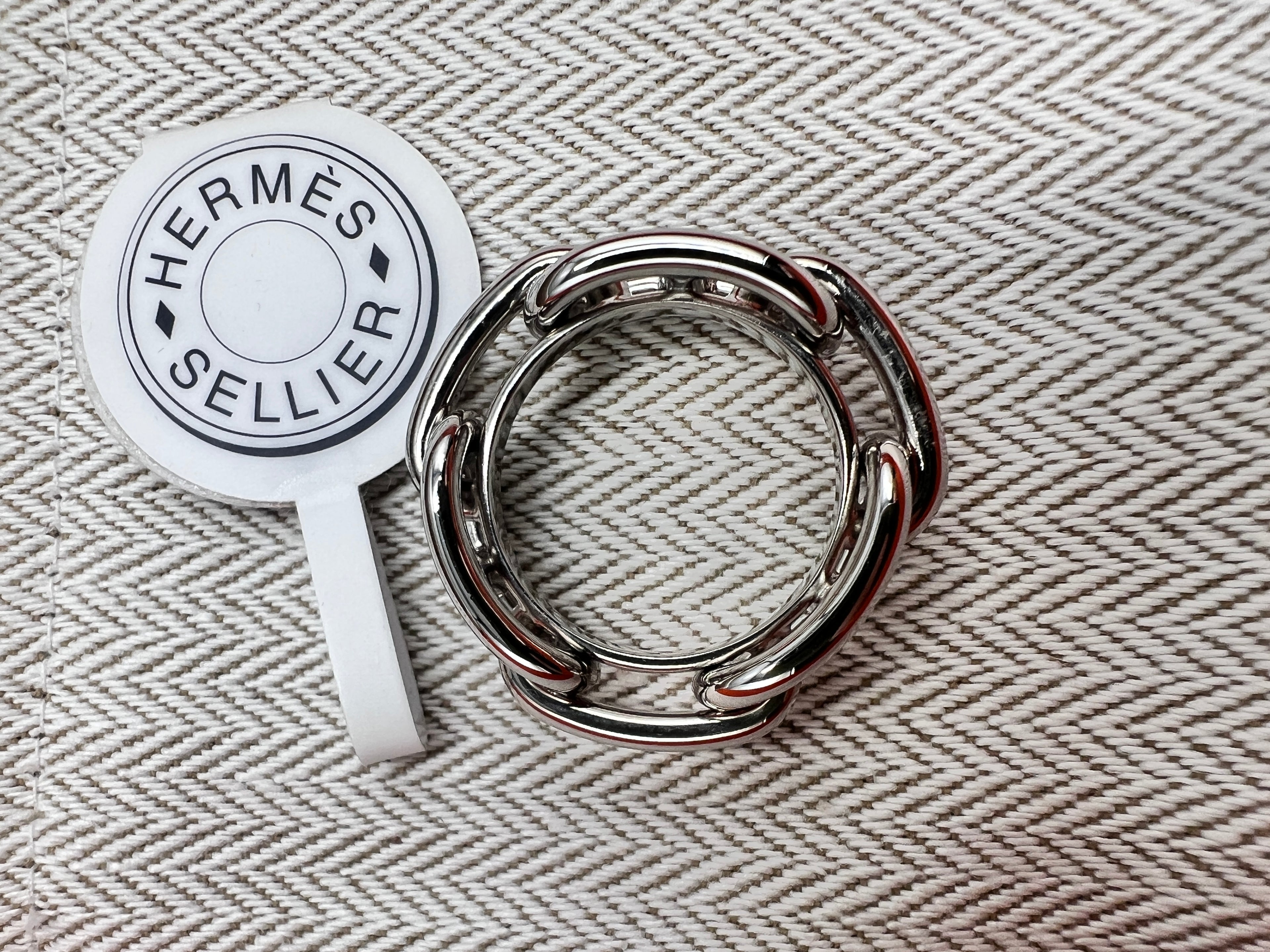 Hermès Chaine d’Ancre Scarf Ring