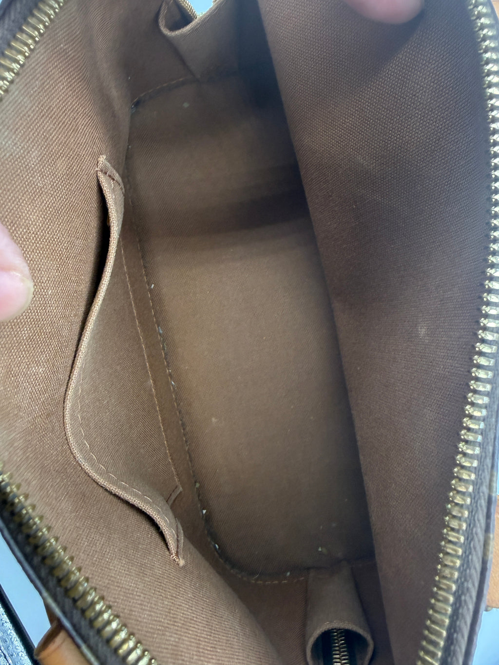 Louis Vuitton Alma BB Monogram Canvas Satchel Bag